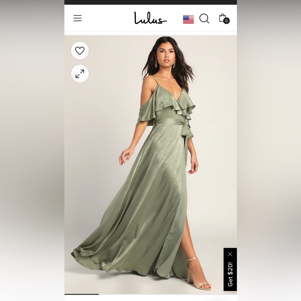 Moriah Sage Green Dress